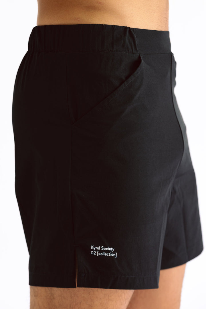 Shorts - 02 Society Shorts - Black