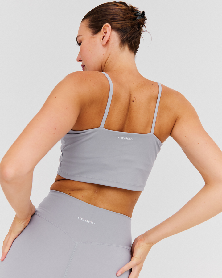 Core Tank Bra - Dark Grey