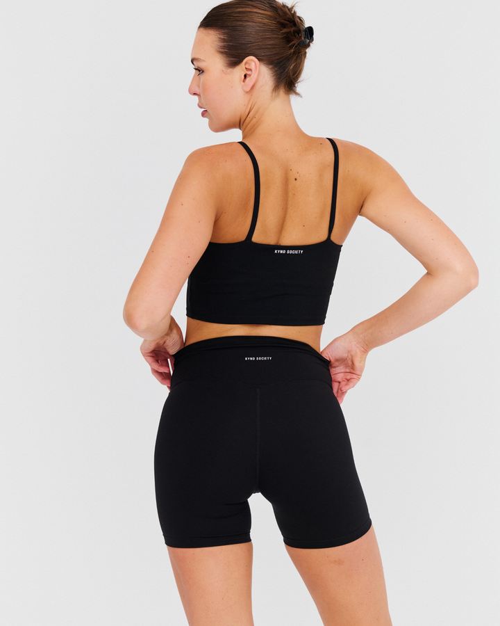 Core Bike Shorts - Midnight Black