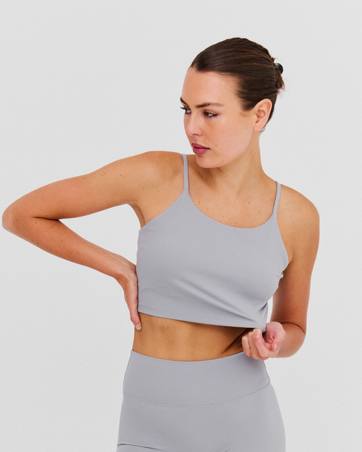 Core Tank Bra - Dark Grey