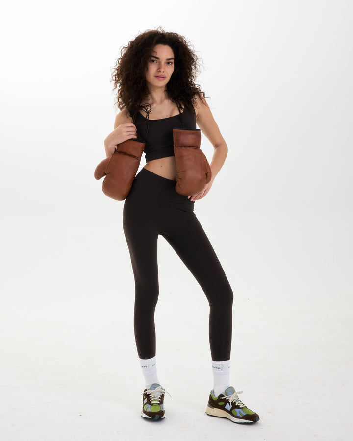 Core Leggings - Major Brown