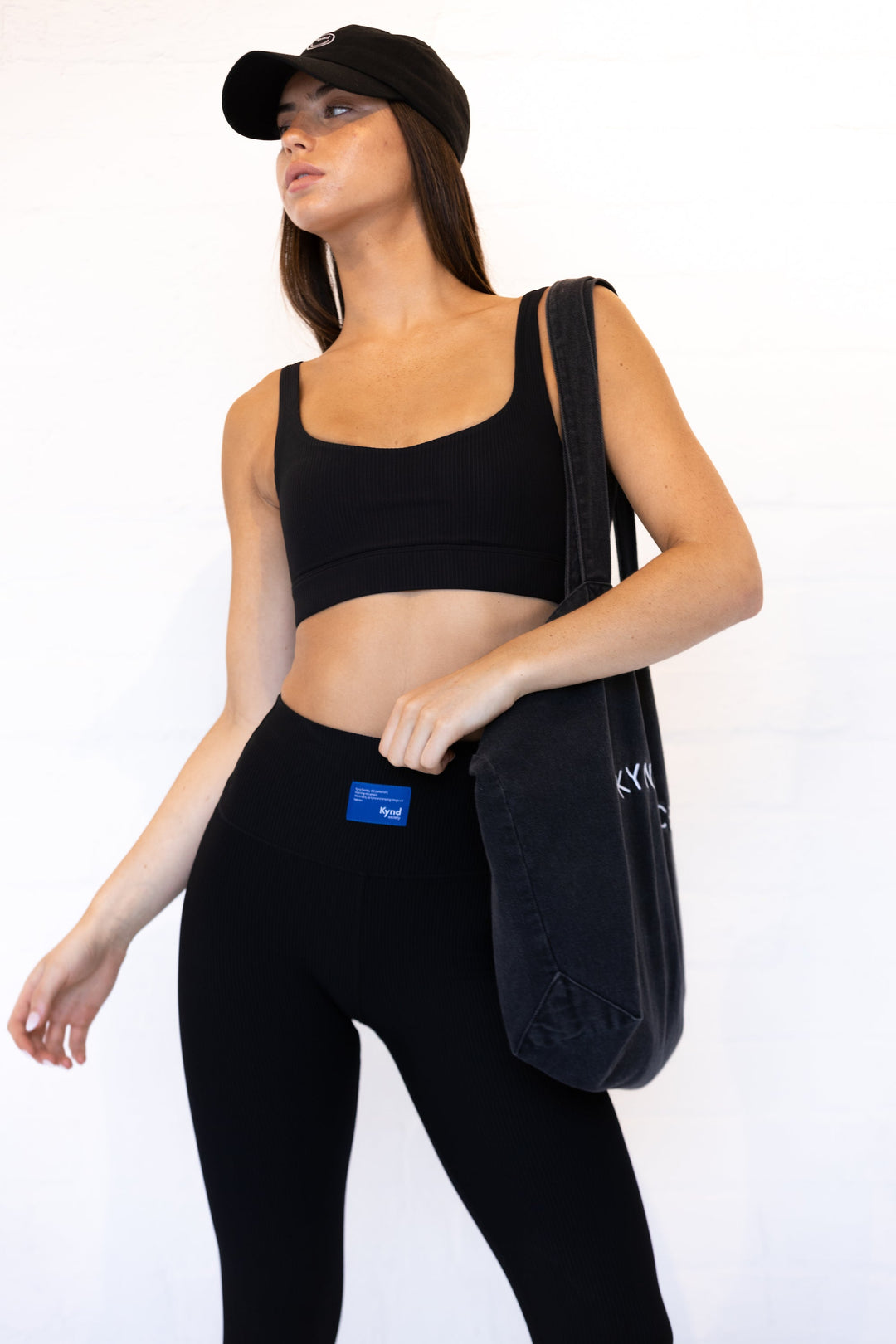 Yoga Mat Bags & Straps - Active Lifestyle Bag - Washed Black
